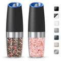 Electric Salt and Pepper Grinder Set - Automatic 2 Pack