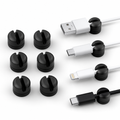 Magnetic Cable Organizer Clips 6-Pack product photo
