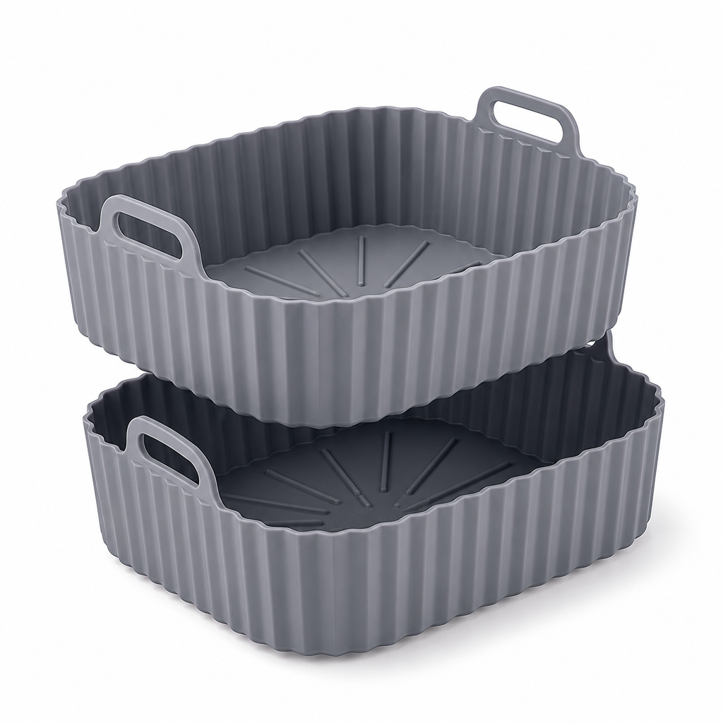 Reusable Silicone Air Fryer Liners 2-Pack product photo